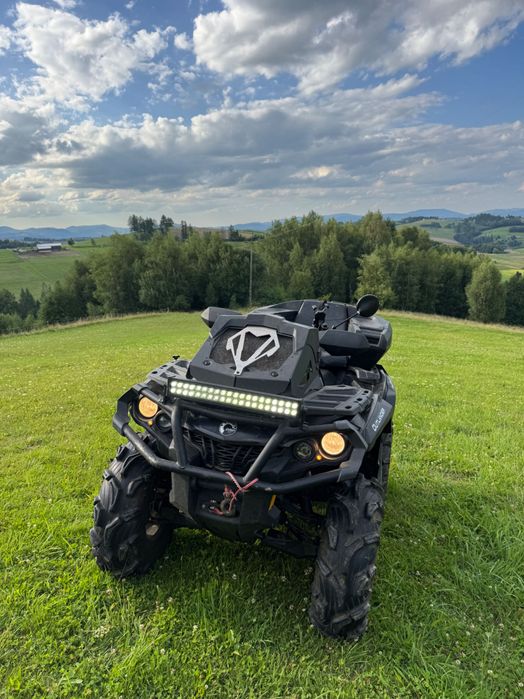 Can-Am Outlander 1000R + kosiarka bijakowa, Zarejestrowany