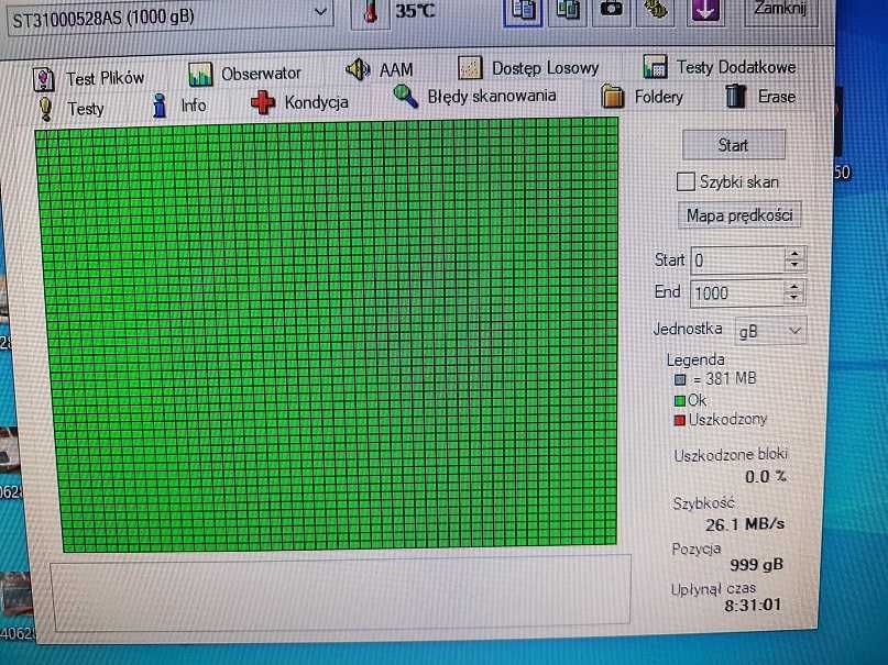 1 TB Seagate dysk twardy 3,5"