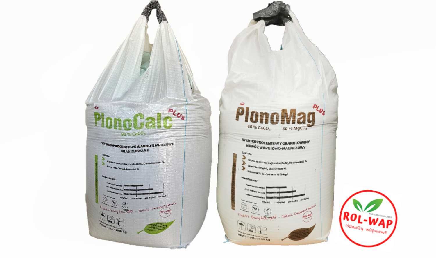 Wapno Granulowane Magnezowe Kredowe Węglanowe Kreda PRODUCENT ATEST