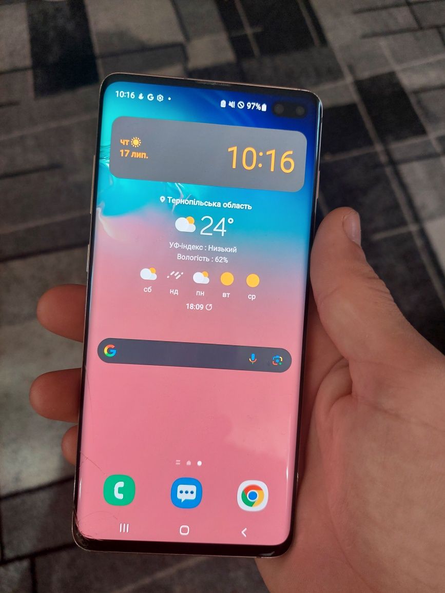Samsung galaxy S10 plus 8/512 duos