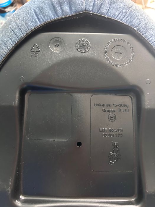 Assento de carro para criança