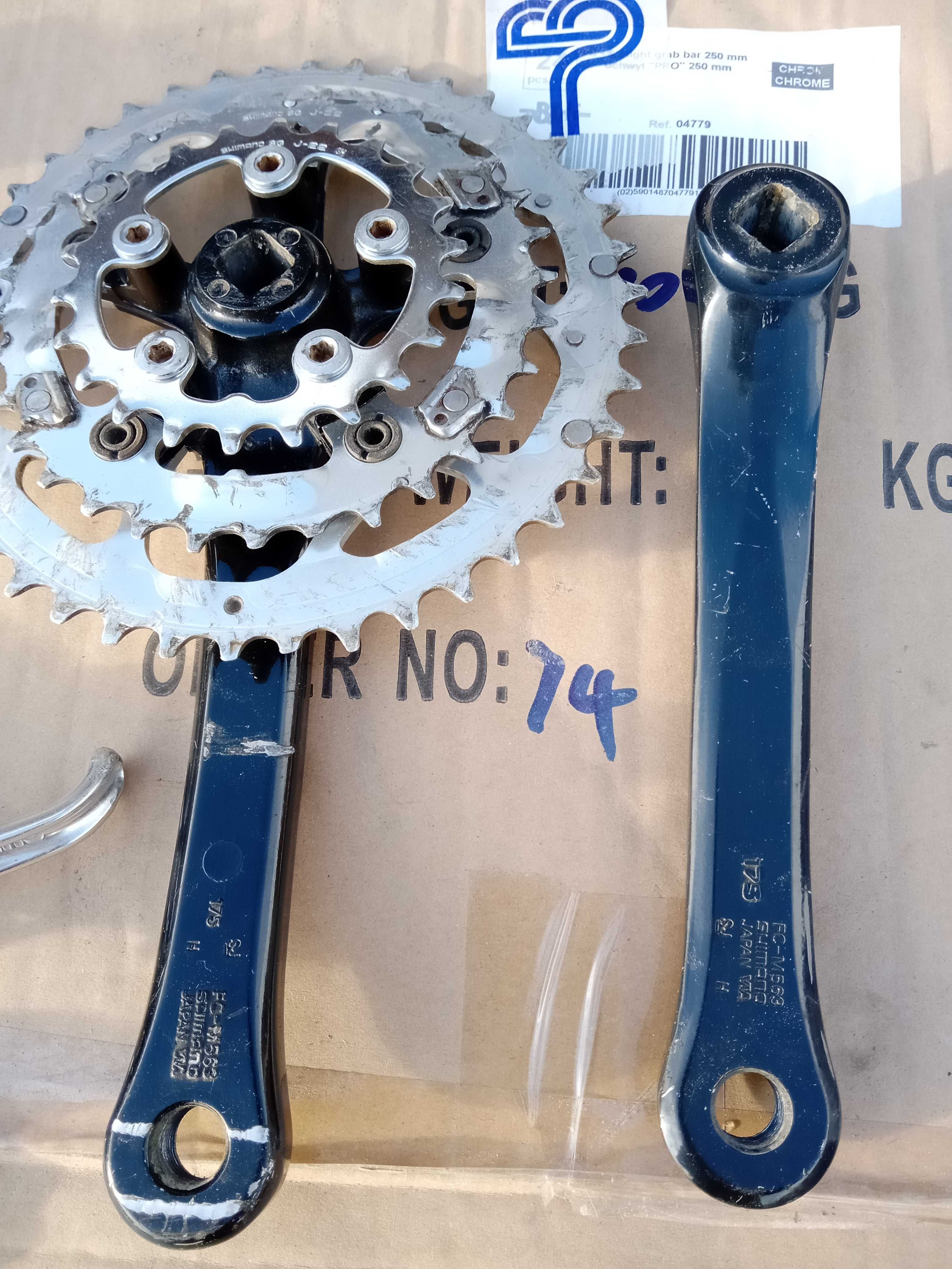 Shimano Deore LX Grupa ST-M567 klamkomanetki części rowerowe Retro