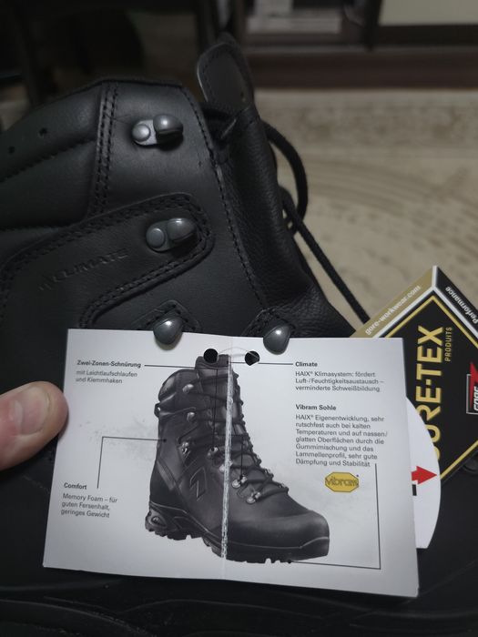 Черевики Haix Commander Pro GTX 44.5 (285-290) з мембраною Gore-Tex