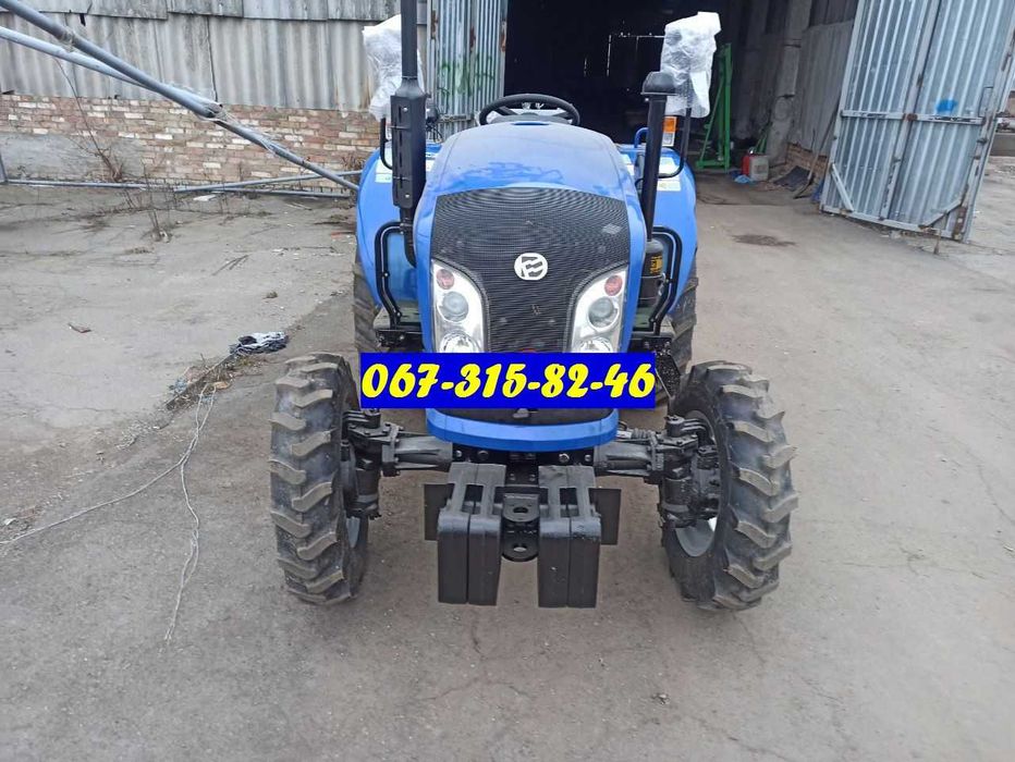 Мінітрактор Dongfeng DF 244 DHX - Широкі Колеса, Міцні Мости