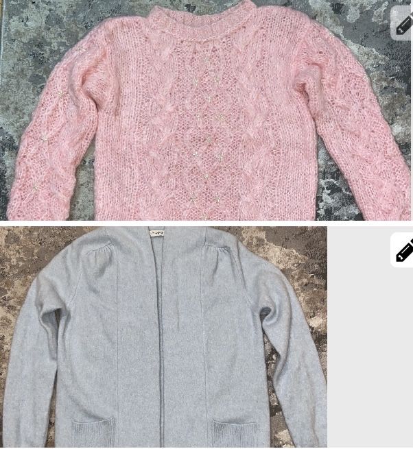 Нова кофта светр шерсть кашемір на 8-11 років
