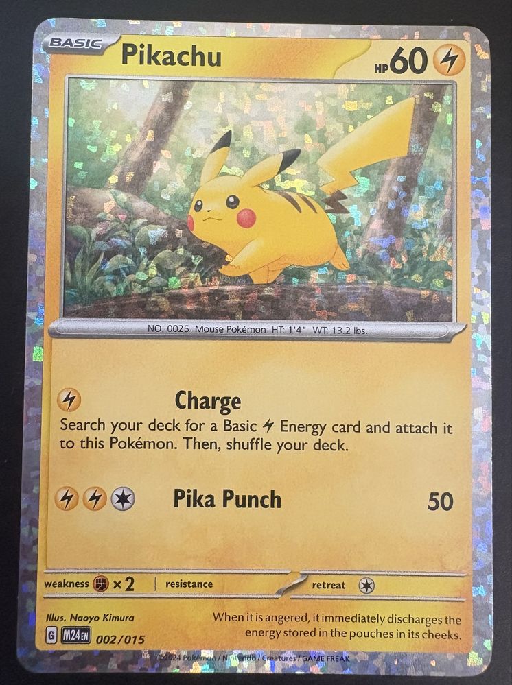 Cartas Pokemon coleção Mcdonalds 2024