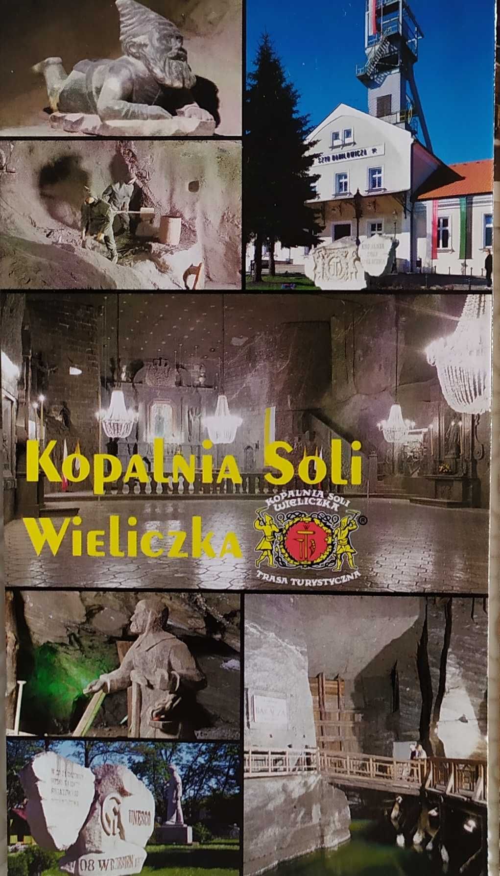 kopalnia soli w Wieliczce zestaw 11 pocztówek