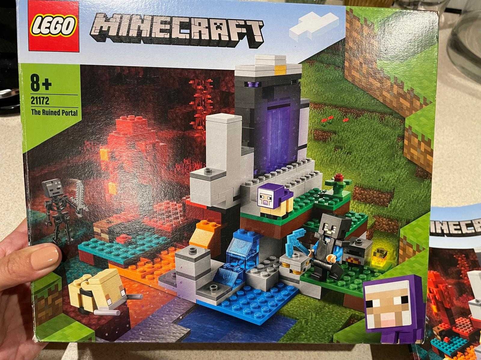 LEGO Minecraft 21172 Zniszczony portal, klocki Lego