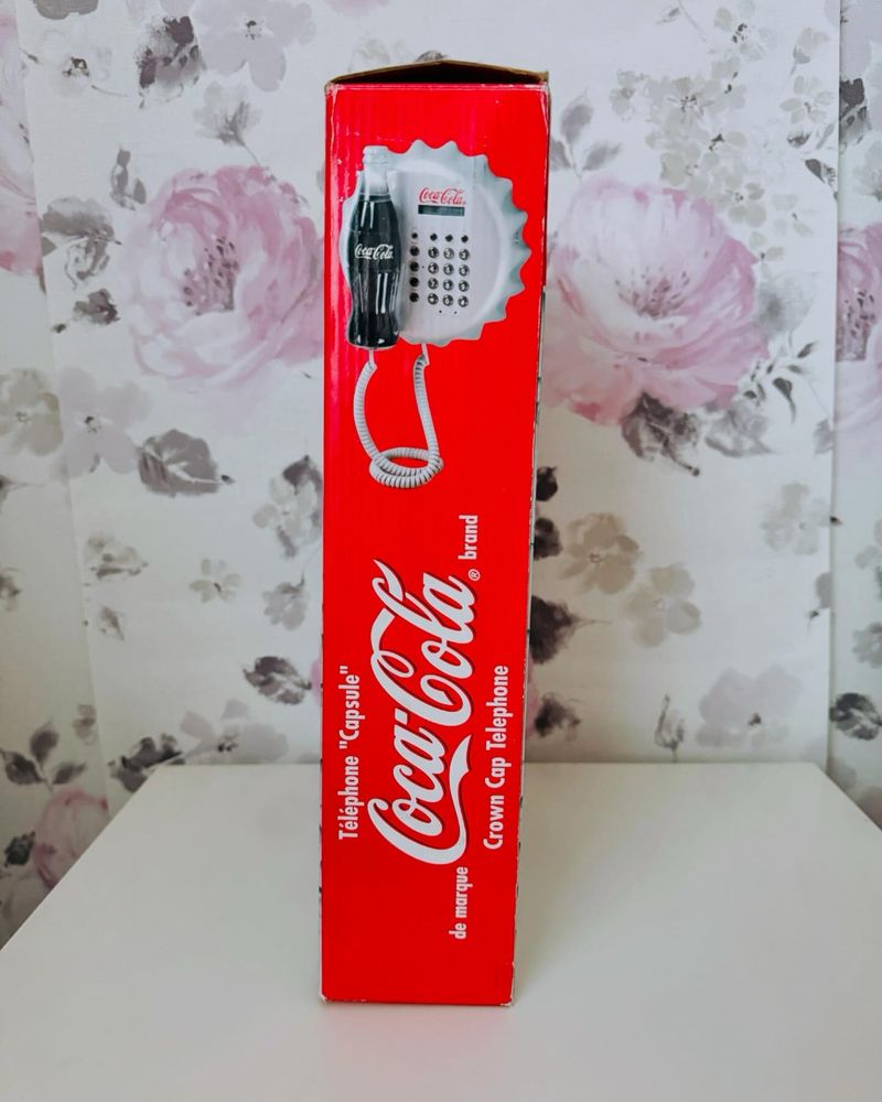 Telefon butelka coca cola vintage, retro 1999