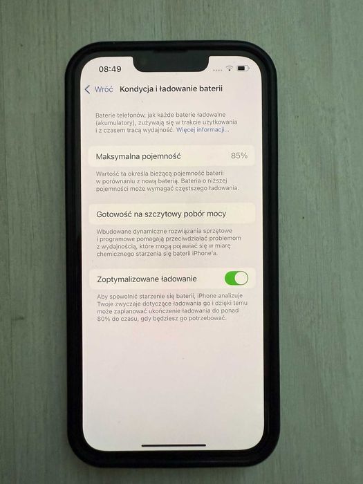 iPhone 13 Pro 128 GB – Grafitowy – Stan Jak Nowy
