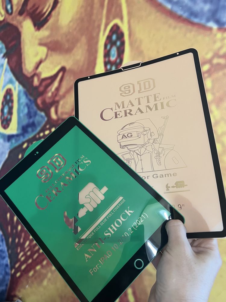 Стекло на ipad 10,2 10,9 10,7 скло на всiмоделi айпад Есть все модели