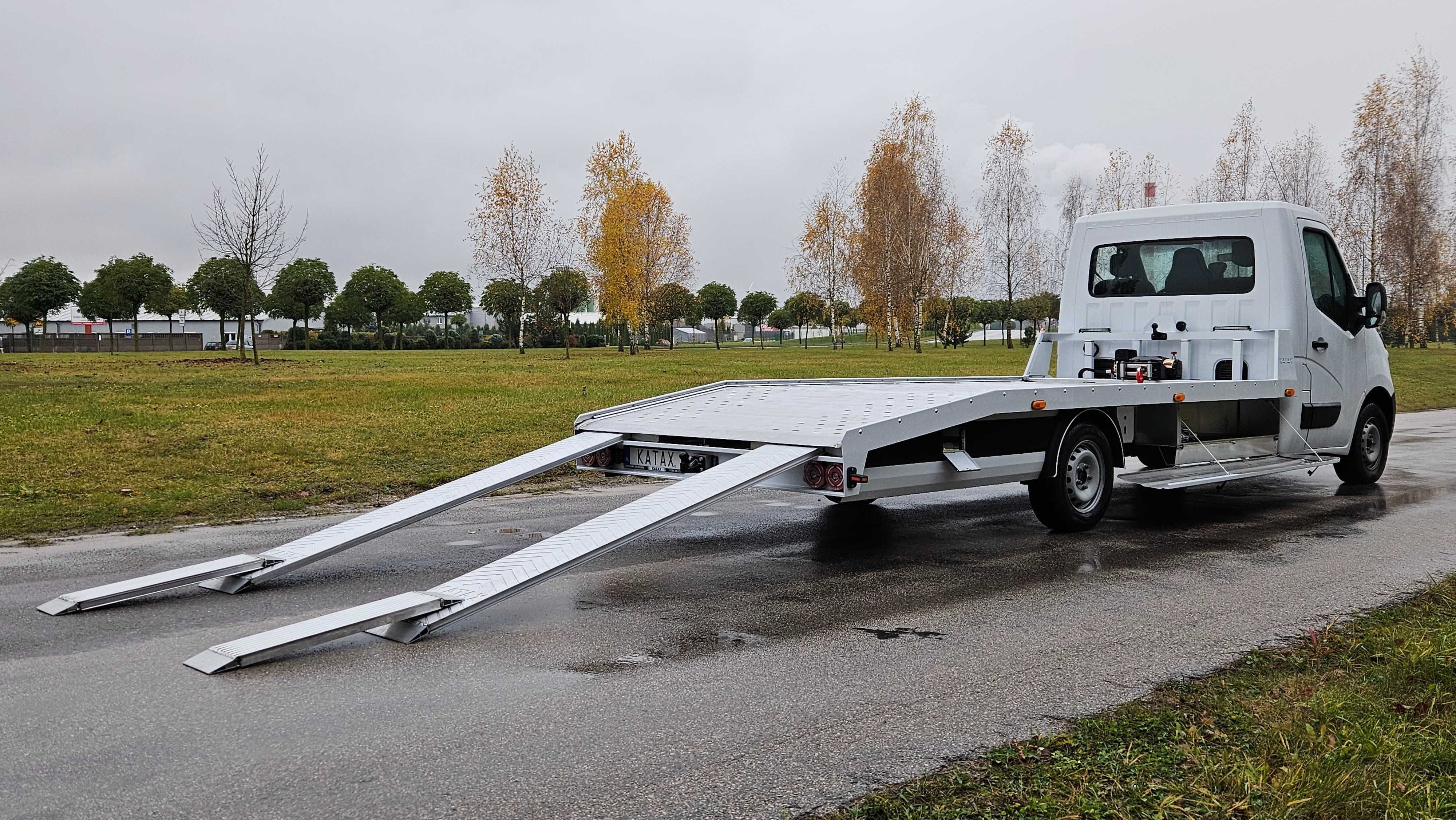 Master Movano Ducato Autolaweta Laweta Najazd Aluminiowa Panelowa