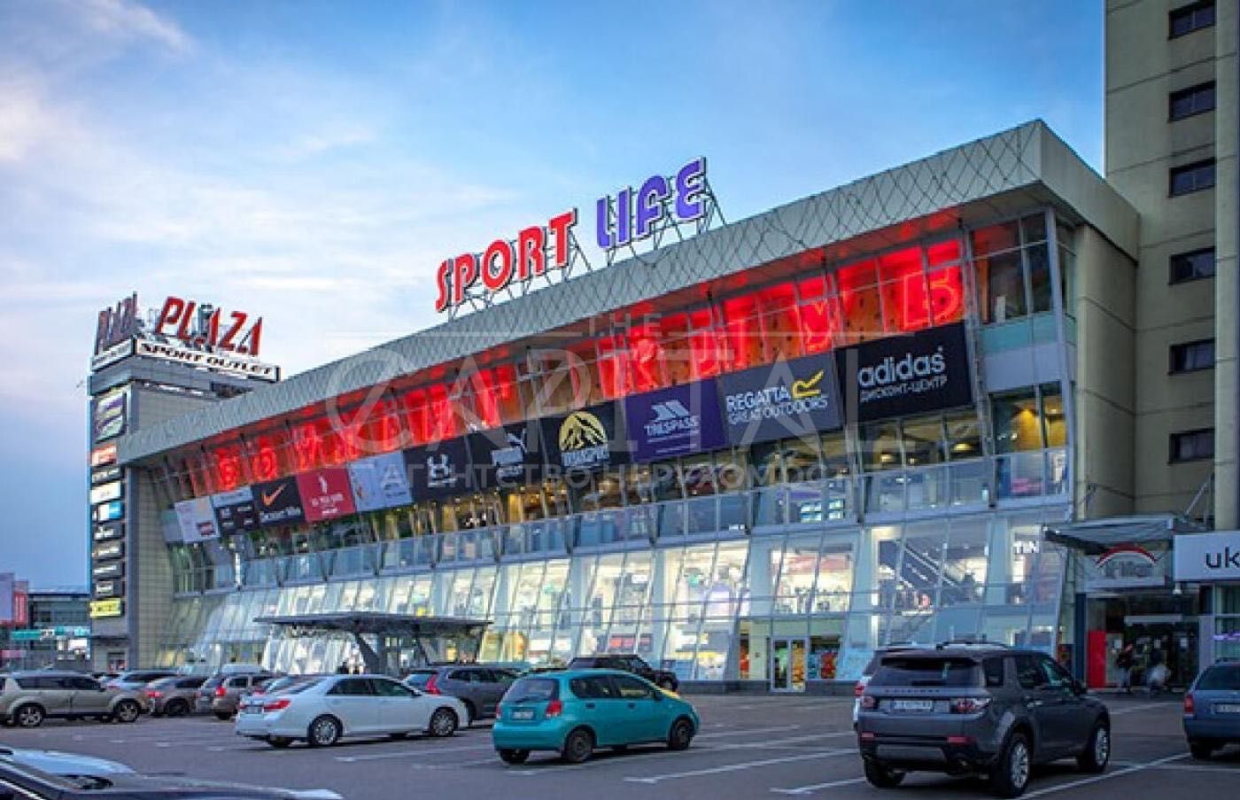 Продаж будівля цілком ТРК "PLAZA SPORT OUTLET"  Оболонський районКиїв