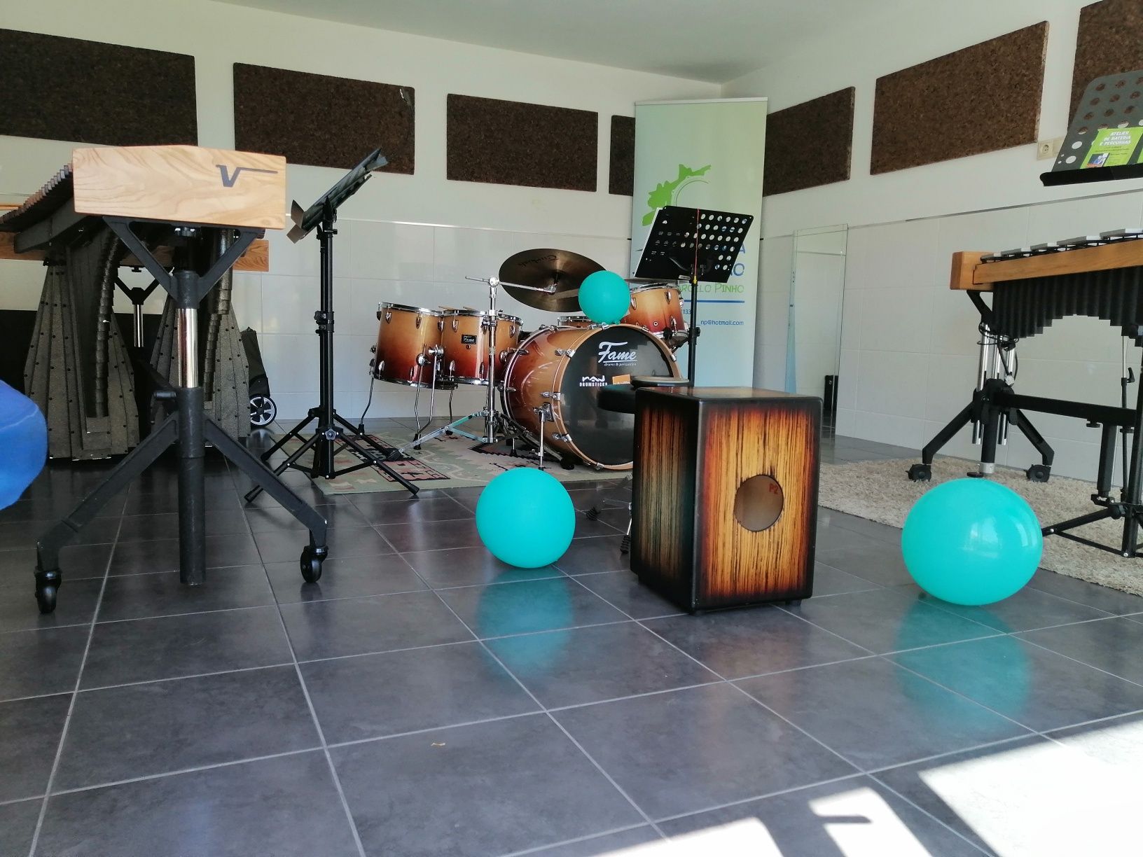 Aulas de Bateria e Percussão