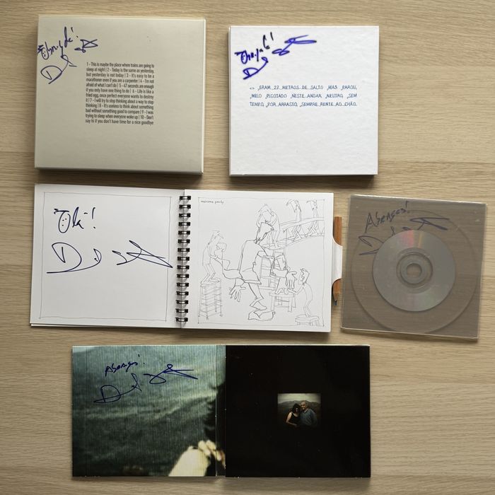 Coleção CDs Noiserv Autografados