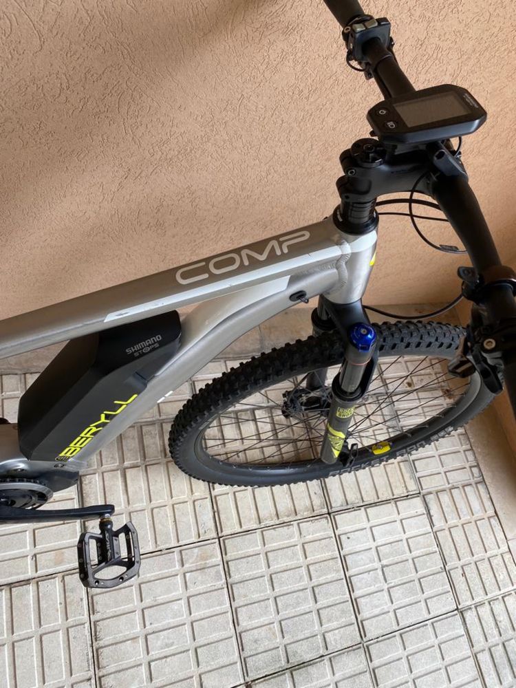 Bicicleta elétrica Stockli  / roda 27,5  Motor Shimano 418 WH  de Bataria Ano 2018