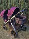 Wózek Baby Jogger rok po roku/dla bliźniaków PIĘKNY KOLOR