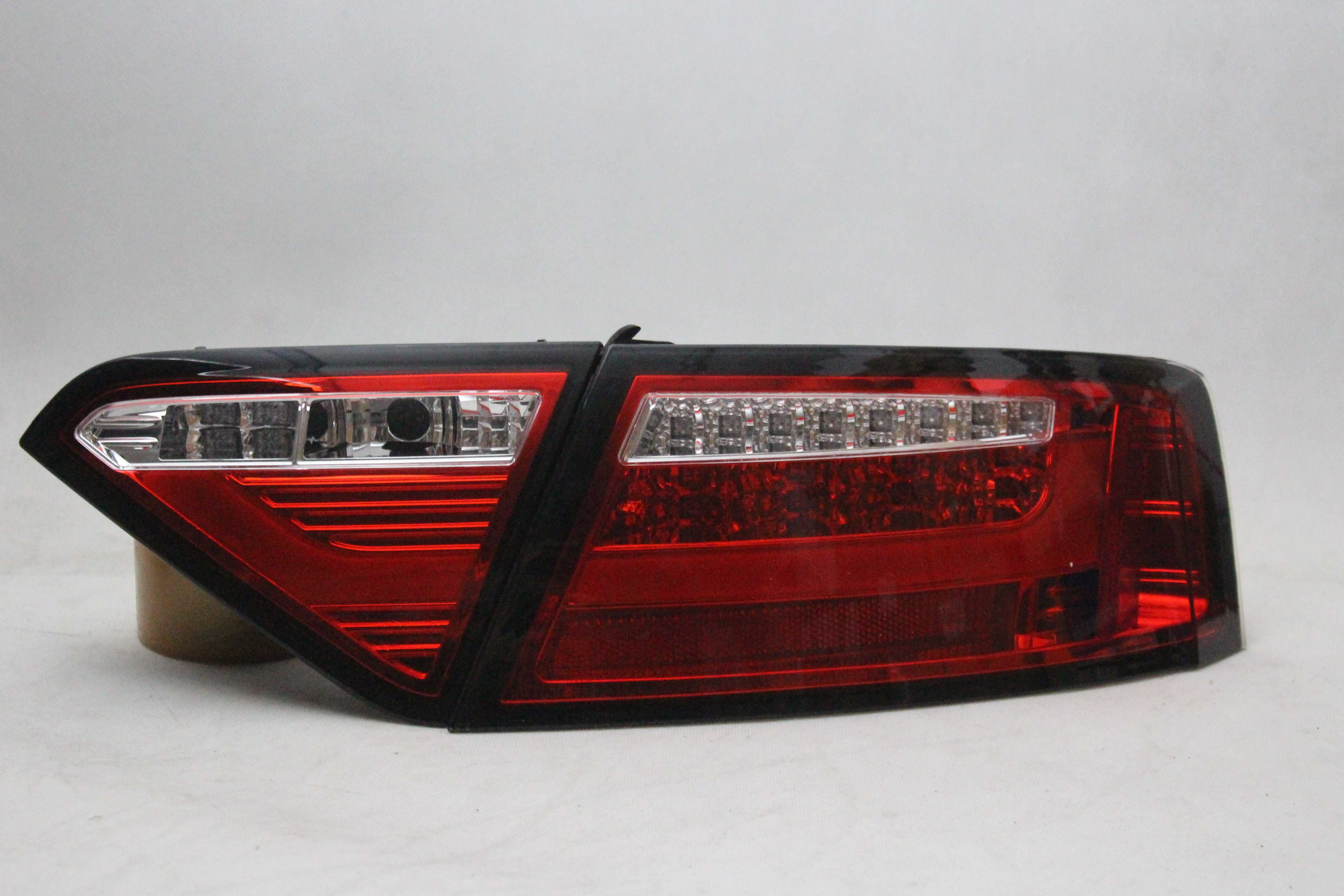 Lampy światła tył tylne AUDI A5 07-11 7-pin LED BAR NEON CZERWONE NOWE