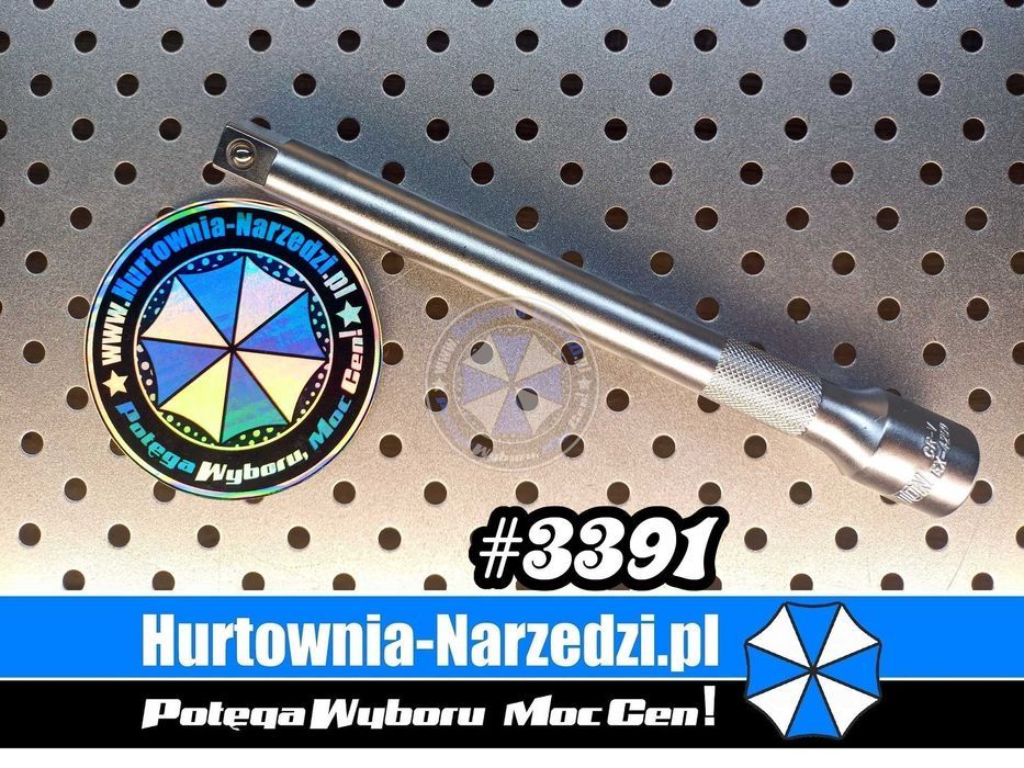 Przedłużka 1/2" 200mm Cr-V HONITON przedłużka 1/2" przedłużka 200mm