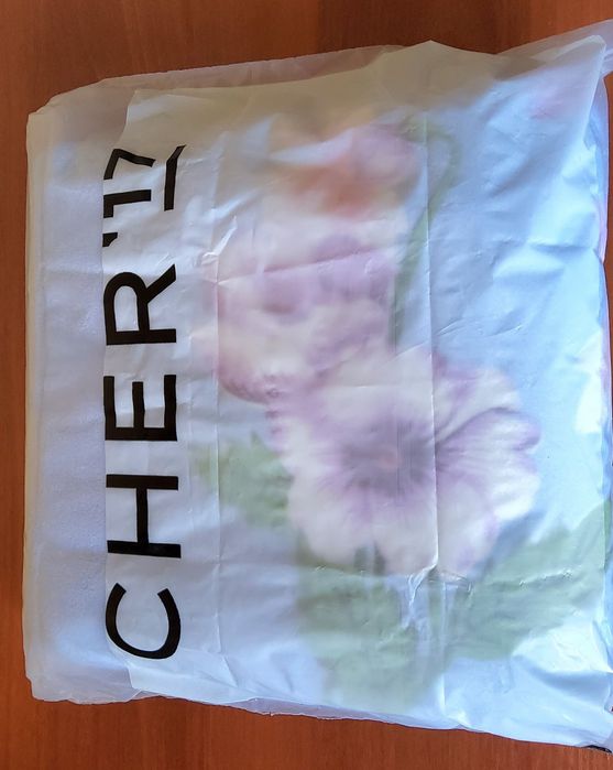 Махрове покривало плед на ліжко 100% бабовна, КВІТИ