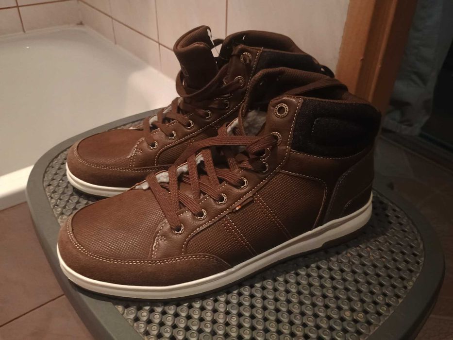Buty zimowo jesienne męskie Lanetti 44