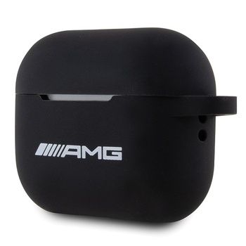 Oryginalne Etui AMG Silicone White Logo AMAP2RBK do AirPods Pro 2