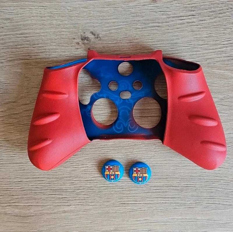 Silikonowe etui antypoślizgowe pad kontroler Xbox F.C. Barcelona