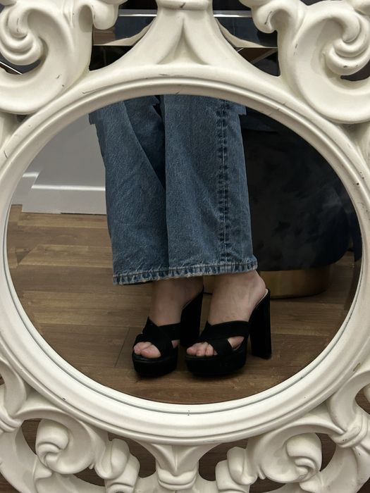 Klapki na słupku prima moda 36