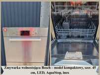 Zmywarka Bosch – mała, kompaktowa, szer. 59,5cm, LED, AquaStop, inox