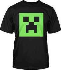 T-Shirt Minecraft Creeper Nowy 154-160 cm