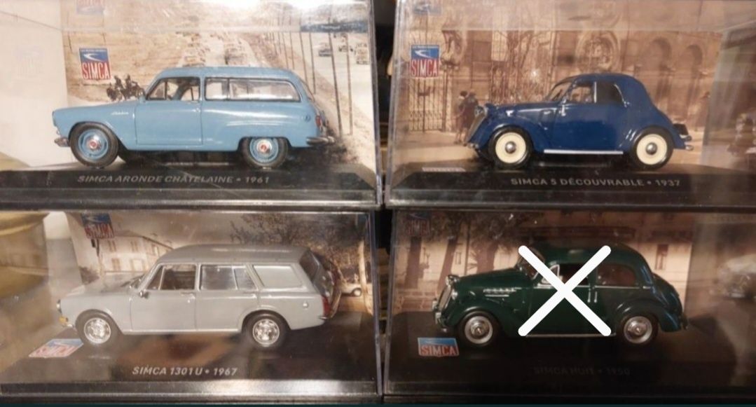 Atlas Citroen GS 1974 i inne francuskie Berliet, Simca, Renault [