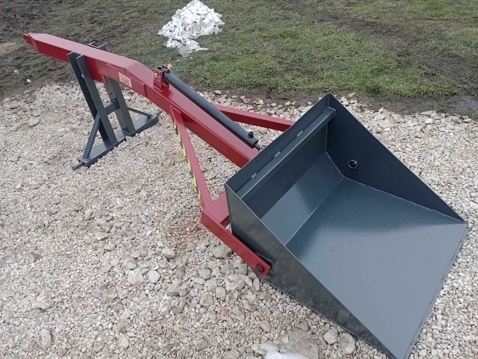 ładowacz na tył ciągnika łyżka widły do załadunku tur tył