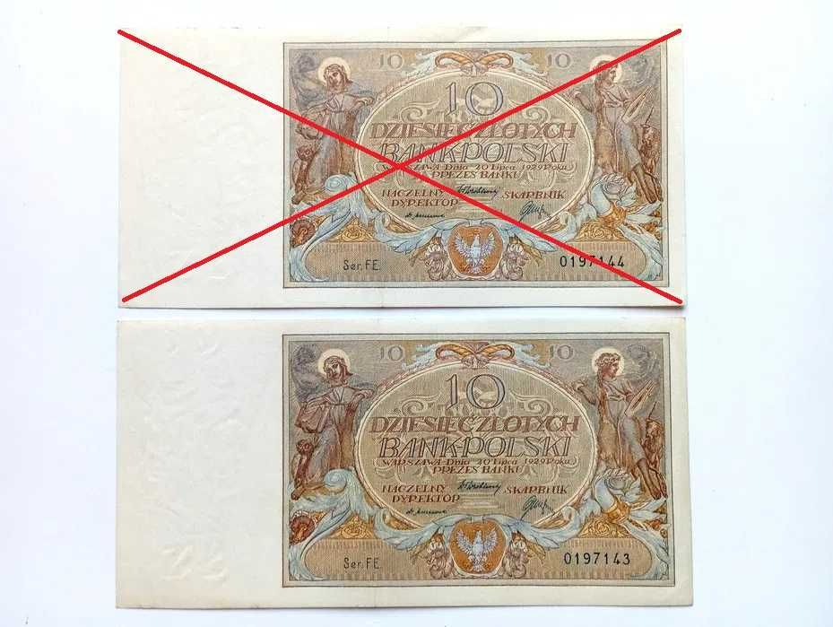 10  zł  1929  - FE/FI/DL -