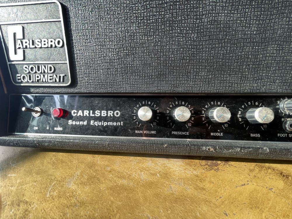 carlsbro cs100 pa reverb 100 watts