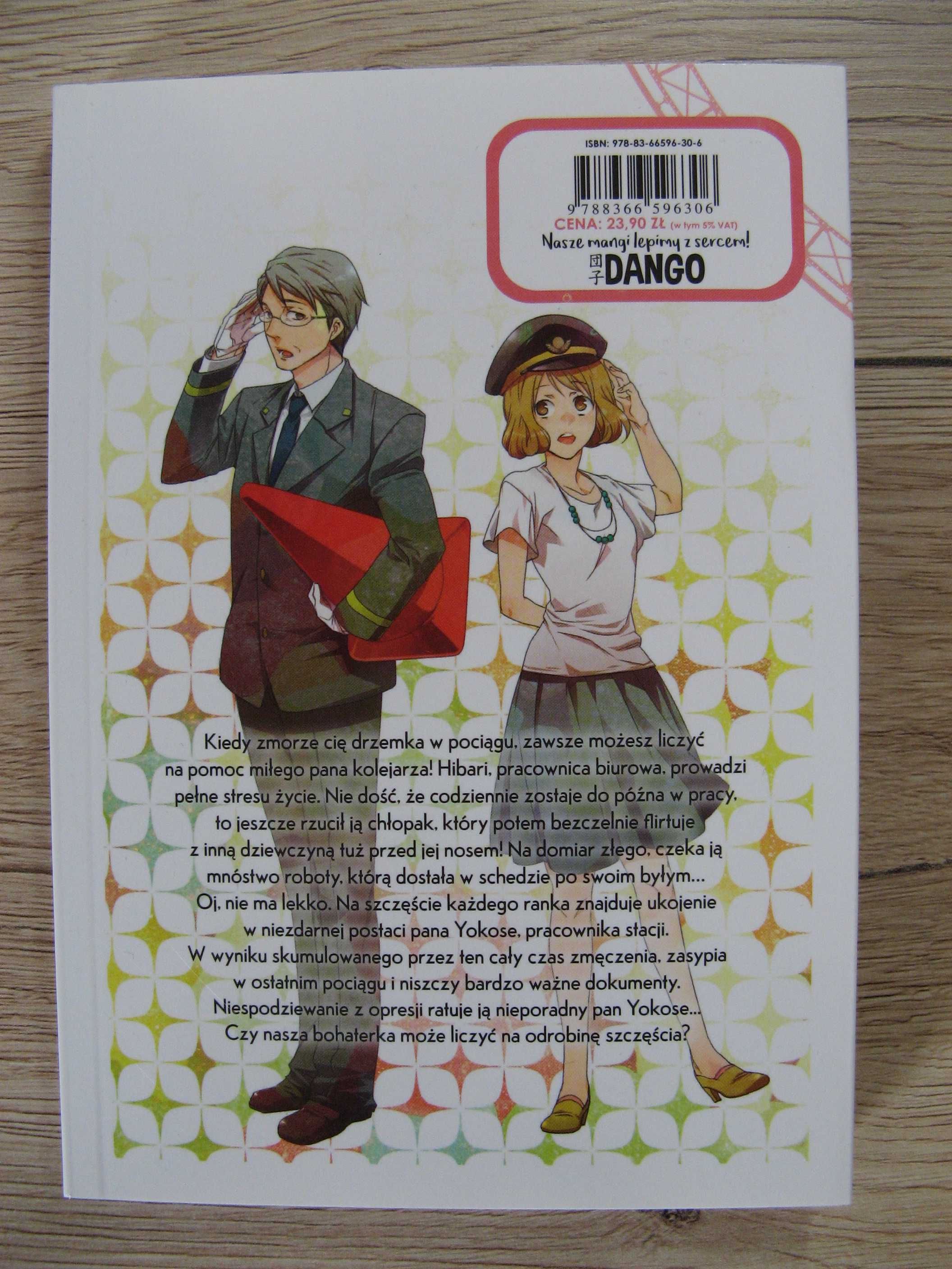 Manga Miłość na ostatniej stacji Meshi Yoshio Tatada Dango + pocztówka