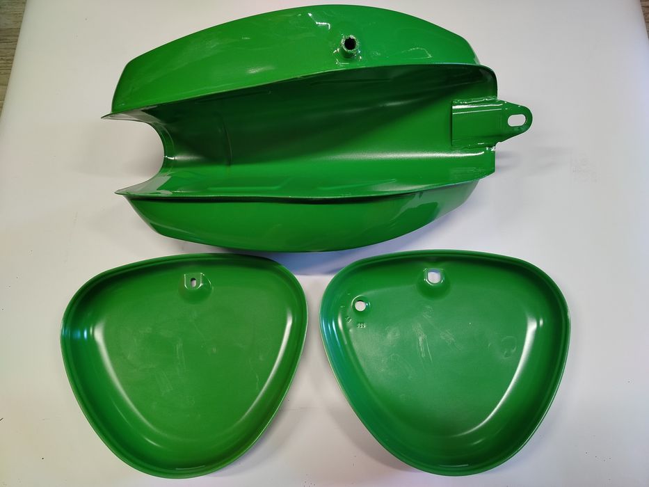 Zbiornik paliwa+pokrywy boczne Simson S51, enduro, nowe, sklep