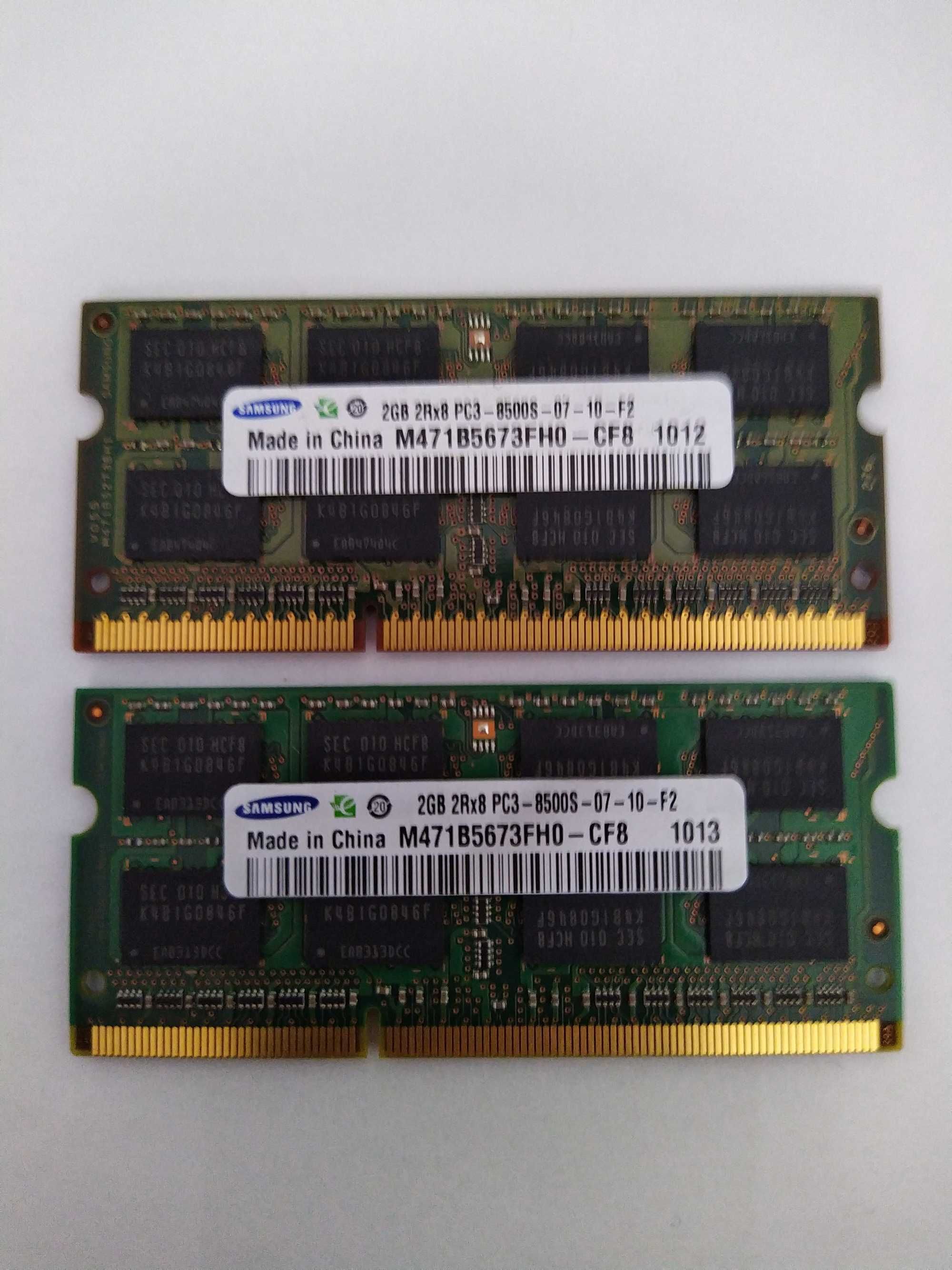 Pamięć do laptopa DDR3 2 x 2GB