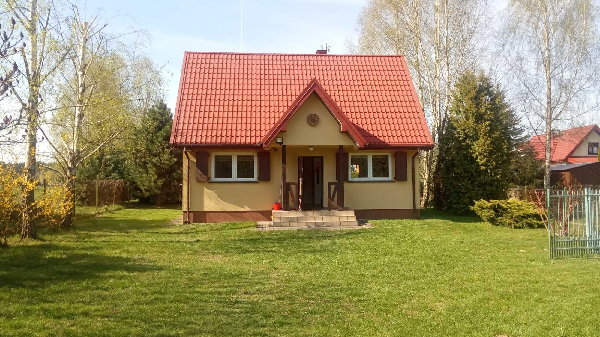 Duży dom letniskowy nad Zalewem Sulejowskim , Borki  , jak Mazury