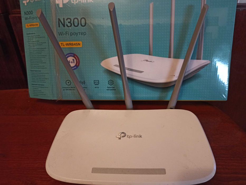 Маршрутизатор інтернет WiFi4 TP-Link TL-WR845N