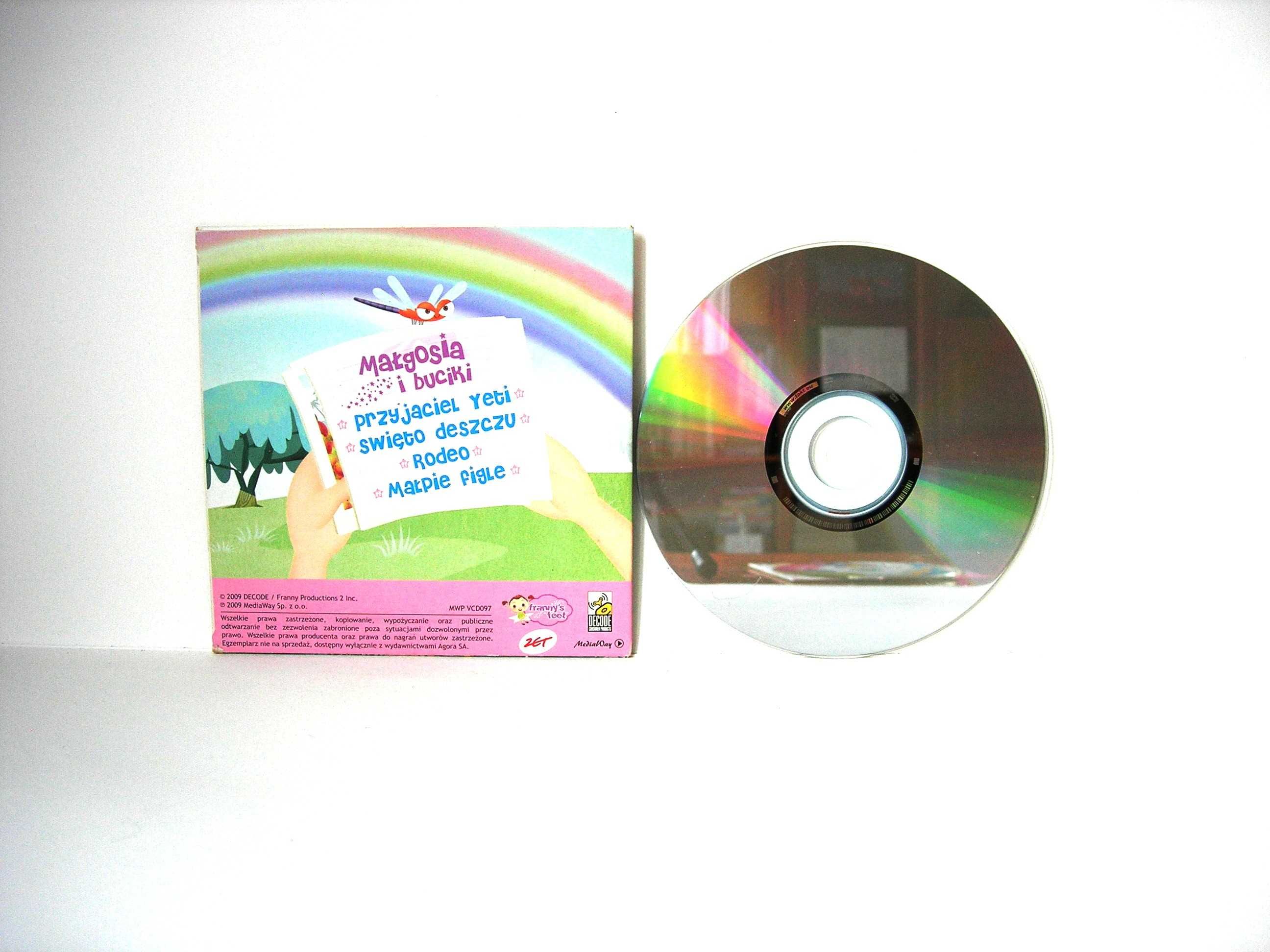 "Małgosia i buciki. Przyjaciel Yeti" bajka CD Video MediaWay 2009