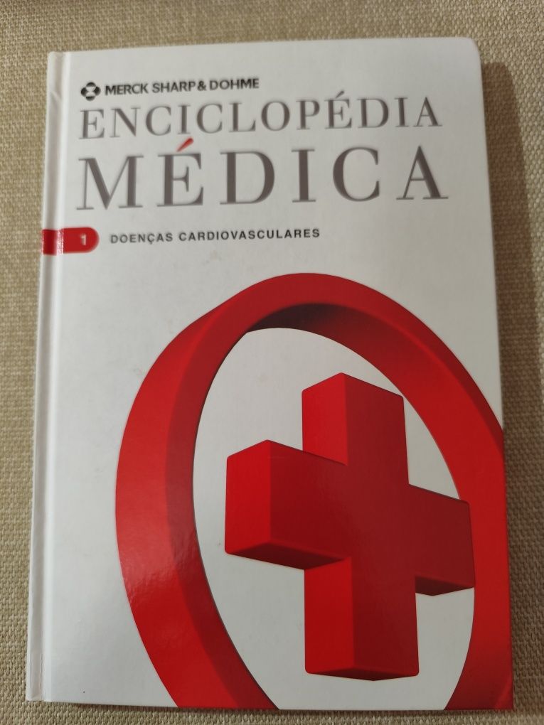 Livro Enciclopédia Médica doenças cardiovasculares por Merck Sharp