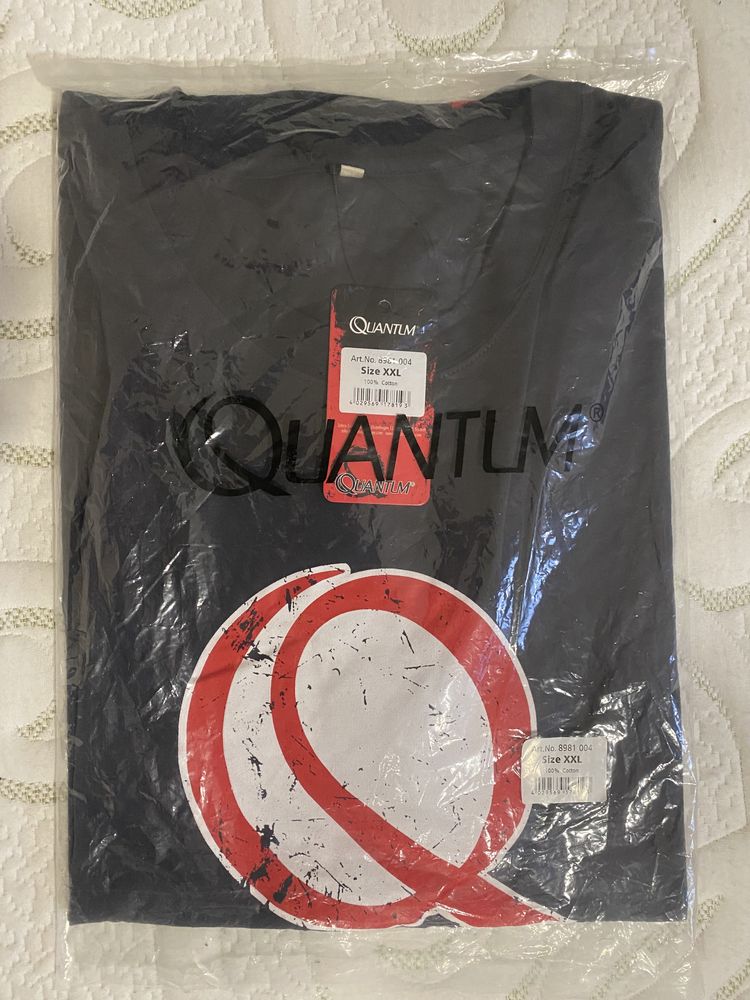 QUANTUM T-Shirt czarny XXL