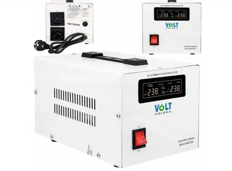 Стабілізатор напруги Volt Polska AVR-2000VA  2000 Вт