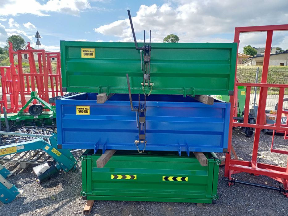 Skrzynia transportowa skrzynie transportowe 1,5m z kiprem ręcznym