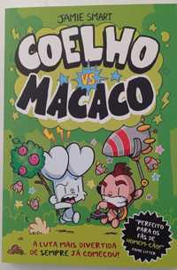 Coelho vs. Macaco - Livro 1 (de Jamie Smart)