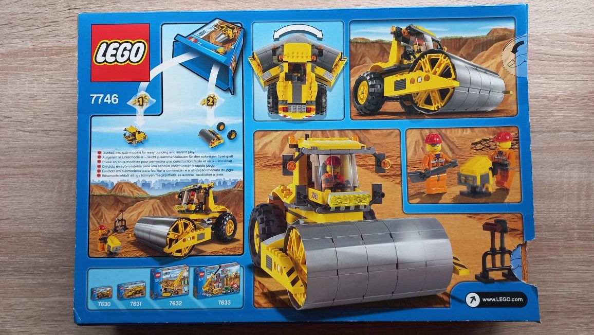 LEGO CITY 7746 walec kompletny zestaw