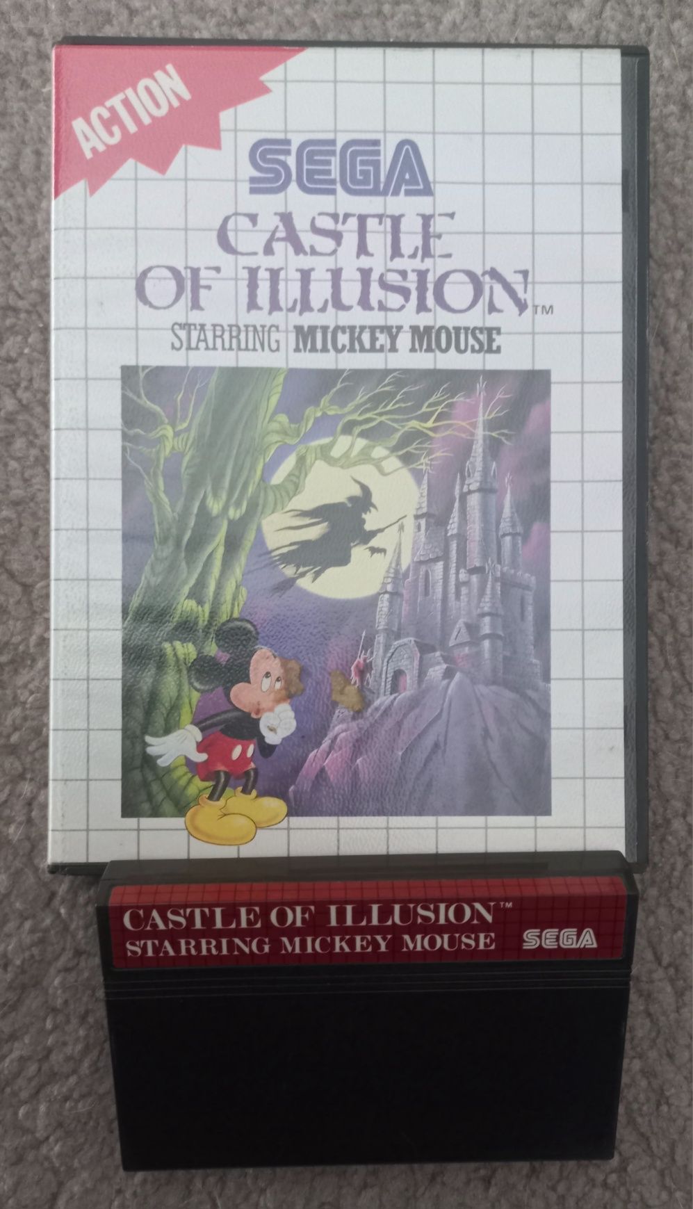Master System jogo Castle of Illusion