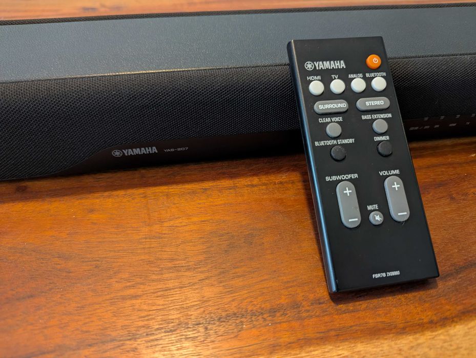 Soundbar Yamaha YAS-207 c/ Subwoofer Wireless