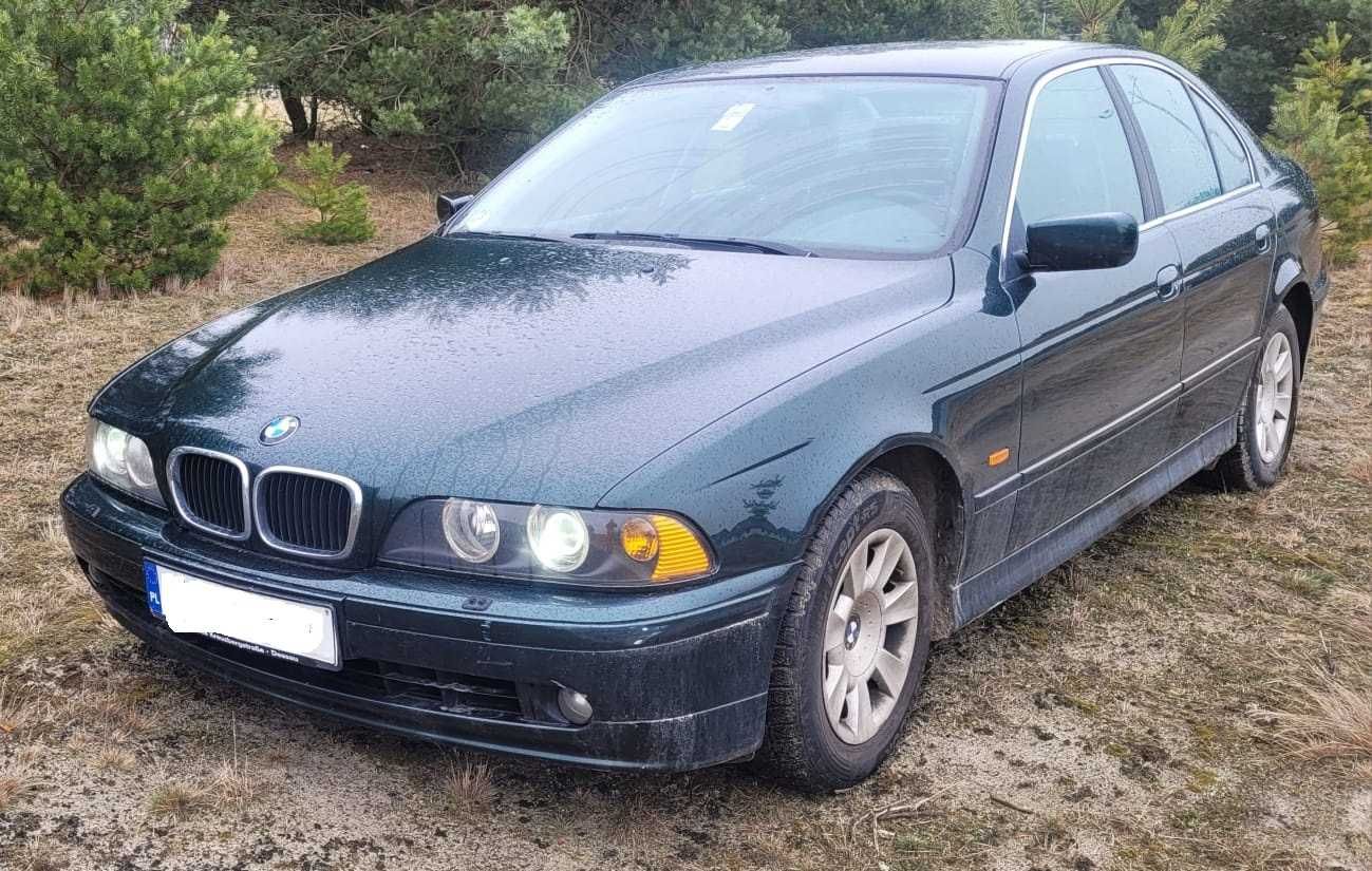 Maska błotnik zderzak drzwi przód BMW E39 oxfordgruen 2 met