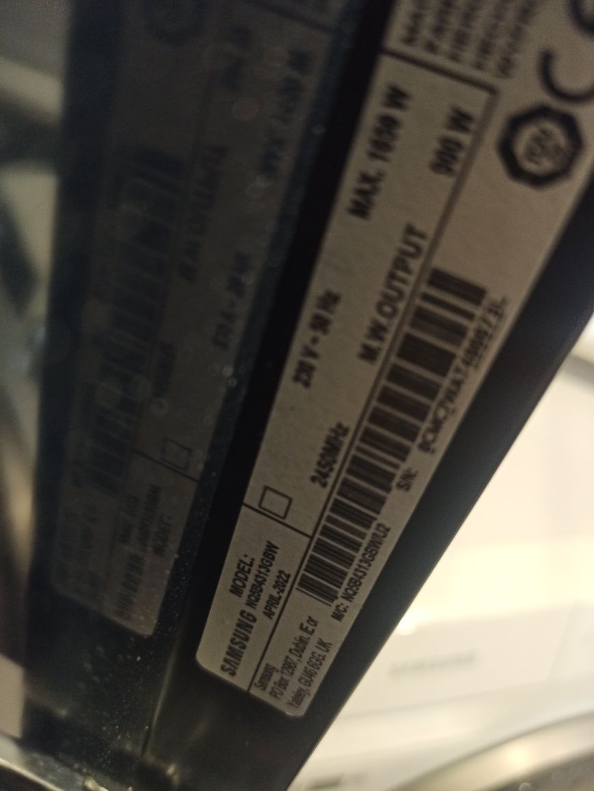 OUTLET Wspólna 6 Janki Mikrofalówka do zabudowy Samsung